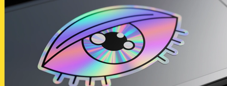 Holografické nálepky  