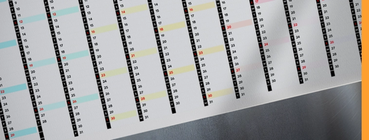 Magnetické kalendáre