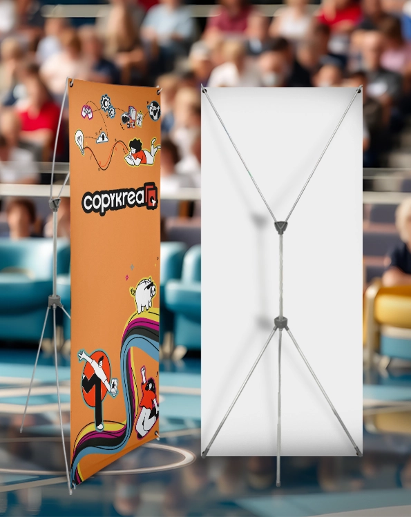 Exteriérový X Banner s plniteľnou základňou