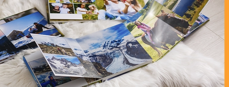 Fotoalbum s mäkkou väzbou